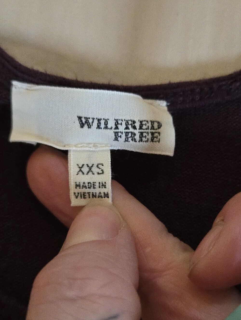 Aritzia Wilfred Free | Tunic Tank Top in Heathered Plum, Size XXS - Picture 5 of 7